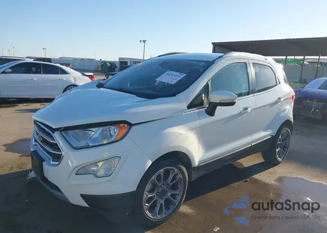 2018 Ford Ecosport Titanium z USA, uszkodzony, nr VIN MAJ3P1VE5JC204477
